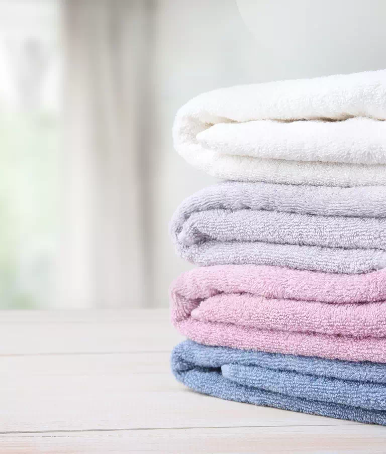 poskładane ręczniki